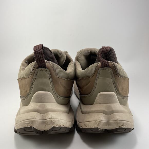 Hoka One One Anacapa Low GTX Trail Running Mens Size 11.5 D Tan Brown Goretex - Picture 4 of 10